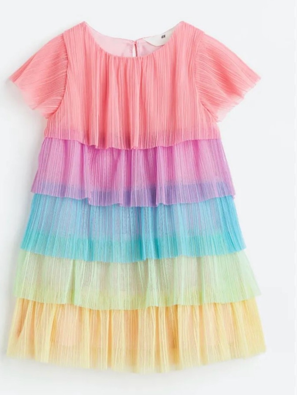 H&M Girl Multi color tier dress